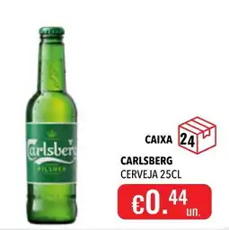 Central Cash Carlsberg cerveja 25cl promoção