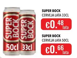 Central Cash super bock cerveja lata promoção