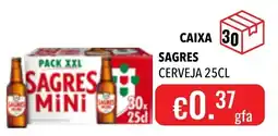Central Cash sagres cerveja 25cl promoção