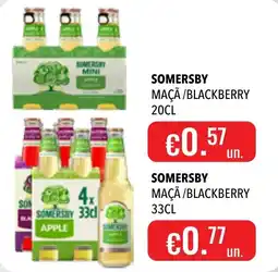 Central Cash Somersby maçã/blackberry promoção