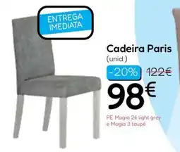 Hiper Centro do Móvel Cadeira Paris promoção
