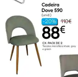 Hiper Centro do Móvel Cadeira Dove 590 promoção
