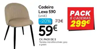 Hiper Centro do Móvel Cadeira Lexa 590 promoção