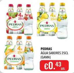 Central Cash Pedras água sabores 25cl promoção