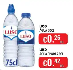 Central Cash Luso água 50cl promoção