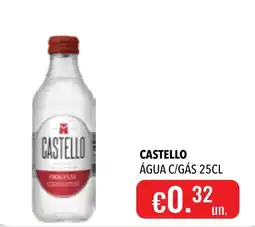 Central Cash Castello água c/gás promoção