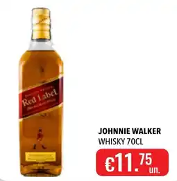 Central Cash johnnie walker whisky promoção