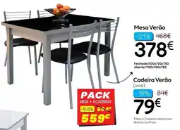 Hiper Centro do Móvel Mesa Verão promoção