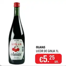 Central Cash Olaias licor de ginja promoção