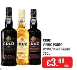Central Cash Cruz vinho porto white/tawny/ruby promoção