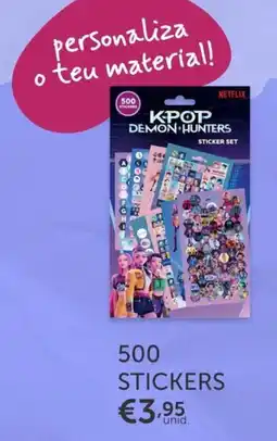 Note! Kpop demon hunters sticker set promoção