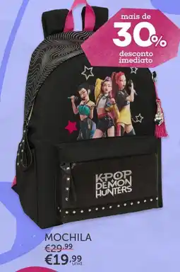 Note! Mochila kpop demon hunters promoção