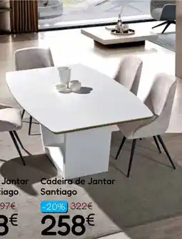 Hiper Centro do Móvel Cadeira de Jantar Santiago promoção