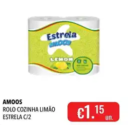Central Cash amoos rolo cozinha limão estrela c/2 promoção