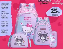 Note! Mochila hello kitty by sawru promoção