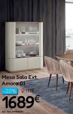 Hiper Centro do Móvel Mesa Sala Ext. Amora 01 promoção