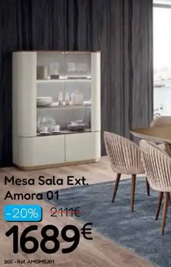 Hiper Centro do Móvel Mesa Sala Ext. Amora 01 promoção