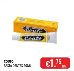 Central Cash Couto pasta dentes promoção
