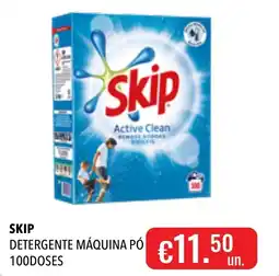 Central Cash skip detergente máquina pó promoção