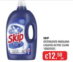 Central Cash skip detergente máquina liquido active clean promoção