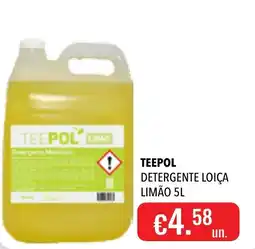 Central Cash teepol detergente loiça limão promoção
