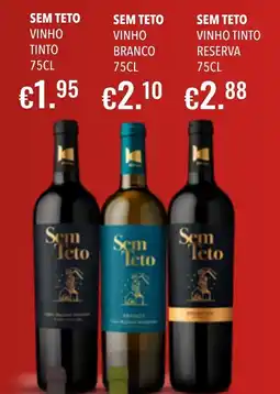 Central Cash Sem Teto vinho tinto promoção