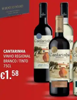 Central Cash Cantarinha vinho regional branco / tinto promoção