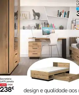 Hiper Centro do Móvel Secretária LA11 Lamelo promoção