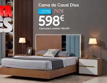 Hiper Centro do Móvel Cama de casal disa promoção