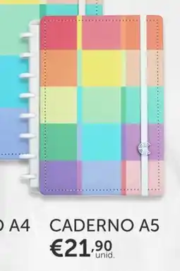 Note! Caderno a5 promoção