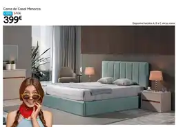 Hiper Centro do Móvel Cama de Casal Menorca promoção