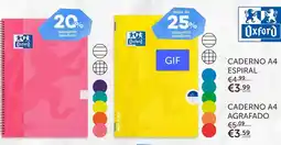 Note! Caderno a4 espiral oxford promoção