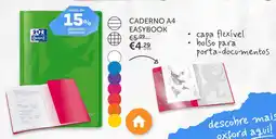 Note! Caderno A4 Easybook promoção