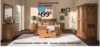 Hiper Centro do Móvel Cama de casal 150 promoção