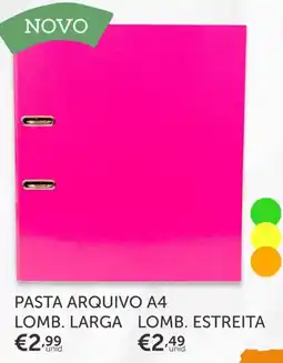 Note! Pasta arquivo a4 promoção
