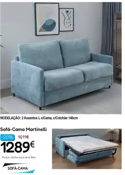 Hiper Centro do Móvel Sofá-cama martinelli promoção