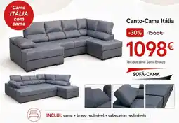 Hiper Centro do Móvel Canto-Cama Itália promoção