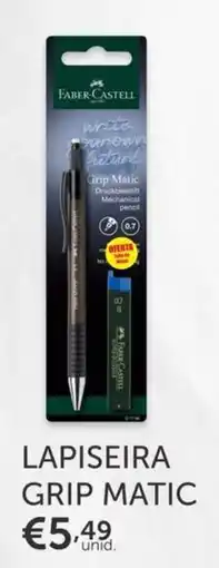 Note! Lapiseira grip matic faber-castell promoção