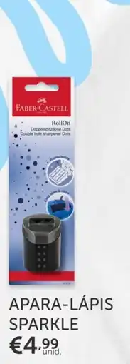 Note! Faber-castell aparalápis sparkle promoção