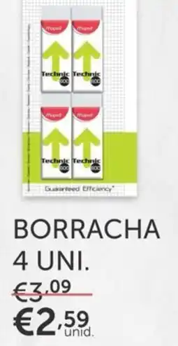 Note! Borracha promoção
