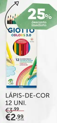 Note! Giotto lápis-de-cor promoção