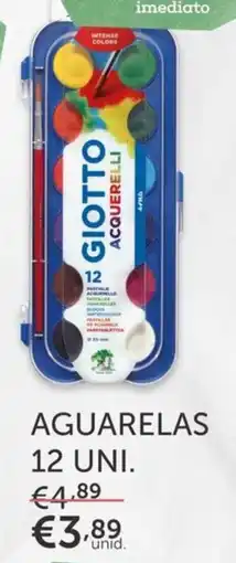 Note! Giotto aguarelas promoção