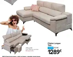 Hiper Centro do Móvel Chaise Longue Yale promoção