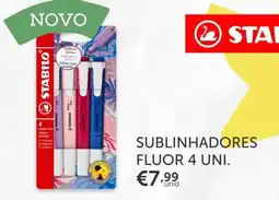 Note! Stabilo sublinhadores fluor promoção