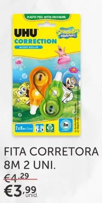 Fita corretora uhucorrection