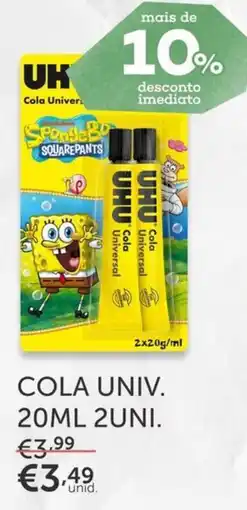 Note! Cola Univ. Uhu promoção