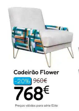 Hiper Centro do Móvel Cadeirão Flower promoção
