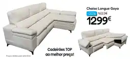 Hiper Centro do Móvel Chaise Longue Goya promoção