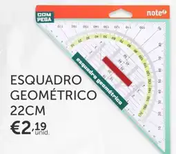Note! Esquadro geométrico note promoção