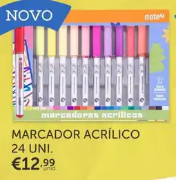 Note! Marcadores acrílicos note! promoção